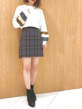 「archives（アルシーヴ）のアイテム（シューズ）」を使った、archivesさん（レディース・158cm）の冬コーディネート