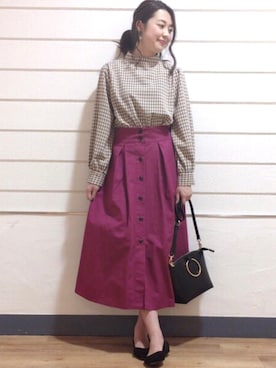 archivesさん（レディース・160cm）の冬コーディネート