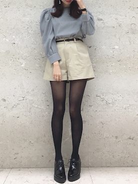 「archives（アルシーヴ）のアイテム（ブーティ）」を使った、archivesさん（レディース・161cm）の冬コーディネート