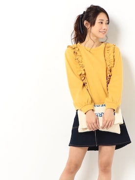 「Doux archives（ドゥアルシーヴ）のアイテム」を使った、archivesさん（レディース・164cm）の冬コーディネート