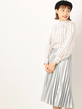 「フリルネック」｜archivesさん（レディース・164cm）の冬コーディネート