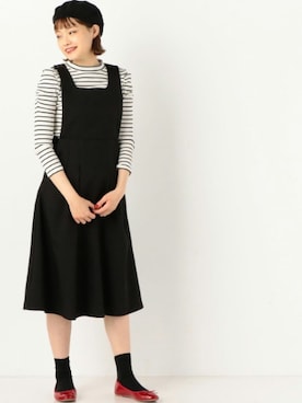 「archives（アルシーヴ）のアイテム（ハンチング/ベレー帽）」を使った、archivesさん（レディース・158cm）の冬コーディネート