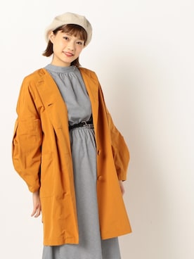 「archives（アルシーヴ）のアイテム（ハンチング/ベレー帽）」を使った、archivesさん（レディース・158cm）の春コーディネート
