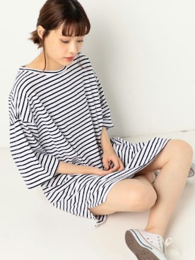 「Tシャツワンピ」｜archivesさん（レディース・163cm）の夏コーディネート