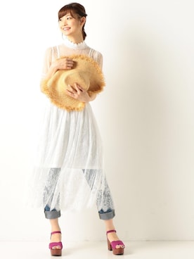 archivesさん（レディース・160cm）の夏コーディネート