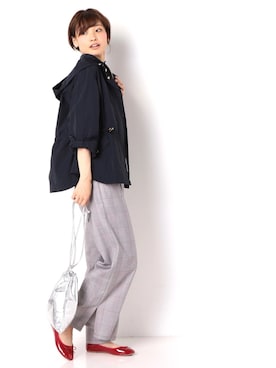 「archives（アルシーヴ）のアイテム（ジャケット/アウター）」を使った、archivesさん（レディース・158cm）の夏コーディネート