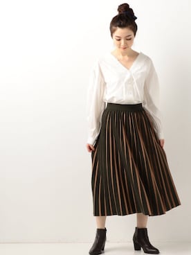 archivesさん（レディース・158cm）の秋コーディネート