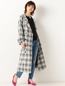 「archives（アルシーヴ）のアイテム（ジャケット/アウター）」を使った、archivesさん（レディース・158cm）の秋コーディネート