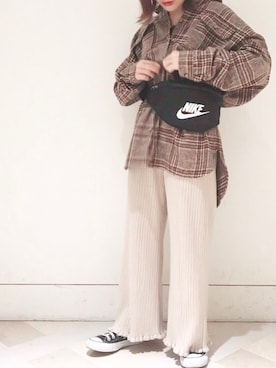 「archives（アルシーヴ）のアイテム」を使った、archivesさん（レディース・158cm）の秋コーディネート