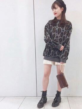 「archives（アルシーヴ）のアイテム（帽子）」を使った、archivesさん（レディース・158cm）の秋コーディネート