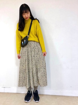 「Cheek（チーク）のアイテム」を使った、archivesさん（レディース・158cm）の冬コーディネート