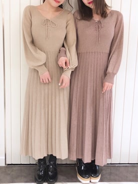 archivesさん（レディース・158cm）の冬コーディネート