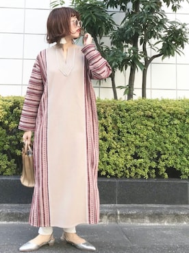 「エスニック」｜archivesさん（レディース・157cm）の冬コーディネート
