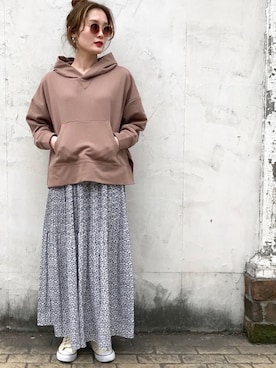 「archives e'pice（アルシーヴエピス）のアイテム」を使った、archivesさん（レディース・158cm）の冬コーディネート