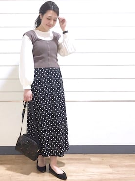 archivesさん（レディース・158cm）の春コーディネート