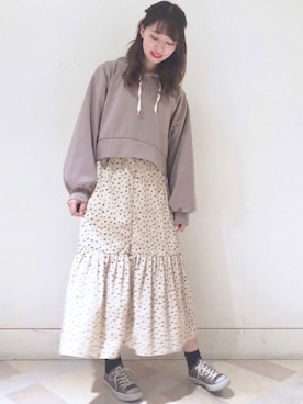 archivesさん（レディース・158cm）の春コーディネート