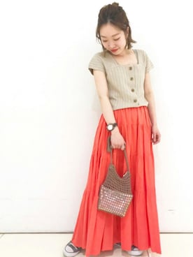 archivesさん（レディース・153cm）の春コーディネート