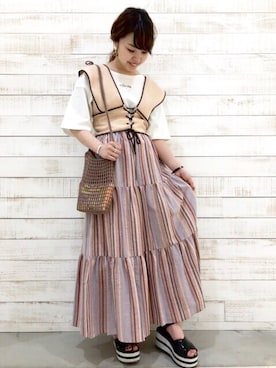 archivesさん(レディース・158cm)の春コーディネート