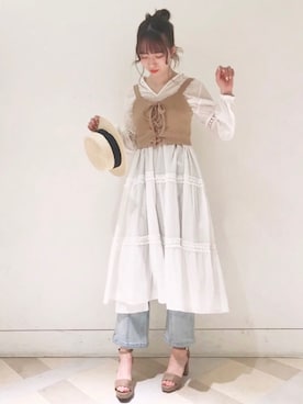 archivesさん（レディース・158cm）の春コーディネート