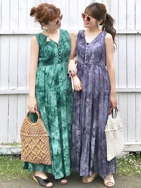 「Cheek（チーク）のアイテム」を使った、archivesさん（レディース・158cm）の夏コーディネート