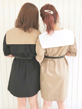 「双子コーデ」｜archivesさん（レディース・158cm）の夏コーディネート