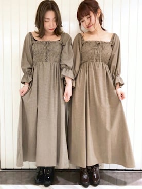 「archives（アルシーヴ）のアイテム（ブーティ）」を使った、archivesさん（レディース・158cm）の夏コーディネート