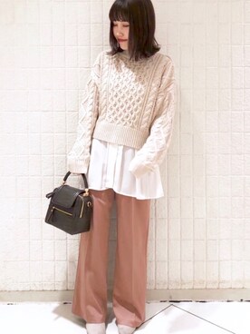 archivesさん（レディース・158cm）の冬コーディネート