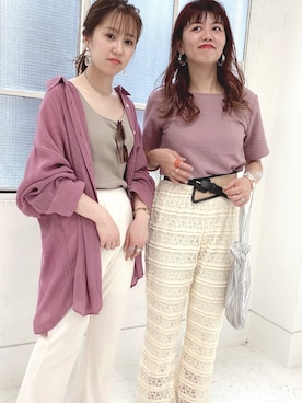 archivesさん（レディース・154cm）の夏コーディネート