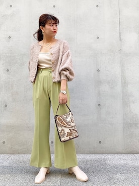 「archives（アルシーヴ）のアイテム」を使った、archivesさん（レディース・157cm）の秋コーディネート