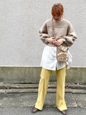 archivesさん（レディース・154cm）の冬コーディネート