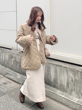「archives（アルシーヴ）のアイテム（その他アウター）」を使った、archivesさん（レディース・149cm）の冬コーディネート