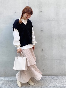 archivesさん（レディース・157cm）の冬コーディネート