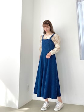 「#新作」｜「アイテム（ワンピース/ドレス）」を使った、archivesさん（レディース・166cm）の冬コーディネート