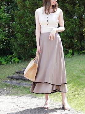 archivesさん（レディース・166cm）の春コーディネート