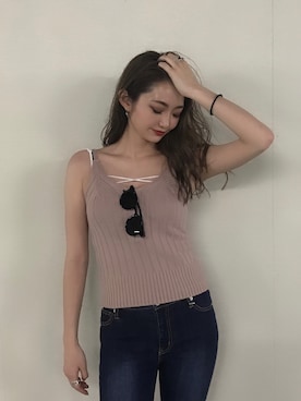 ENVYM_SEINAさん（レディース・158cm）の夏コーディネート