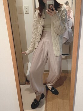 「fig（フィグ）のアイテム」を使った、にいなさん（レディース・158cm）の冬コーディネート