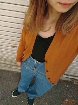 「Chille anap（チルアナップ）のアイテム」を使った、さやかさん（レディース・146cm）の春コーディネート