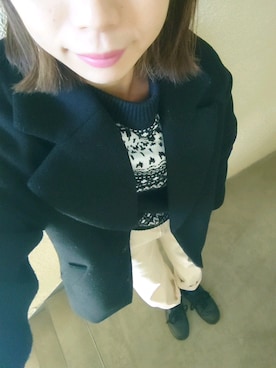 さやかさん（レディース・146cm）の冬コーディネート