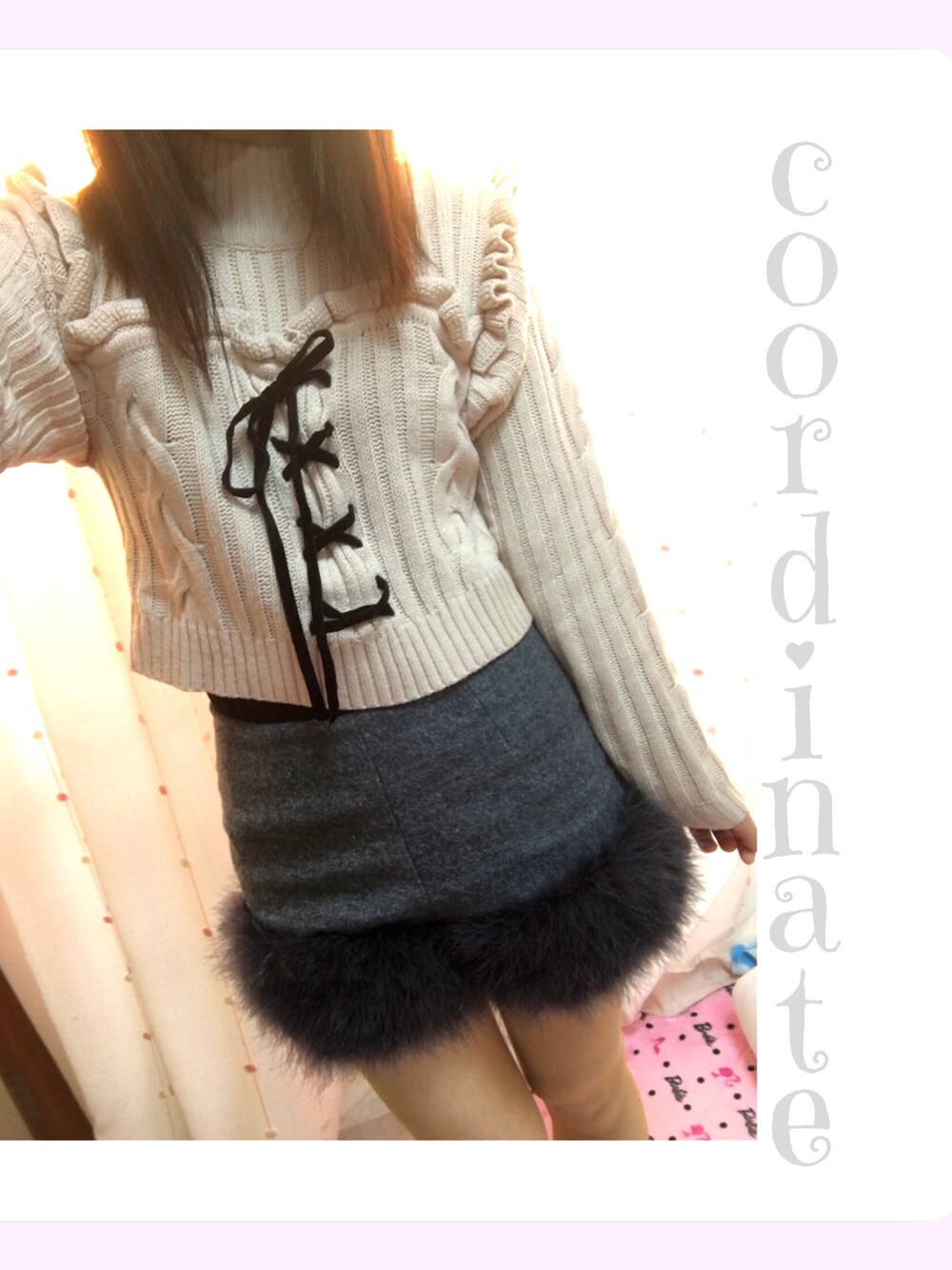 フェザーショートパンツ