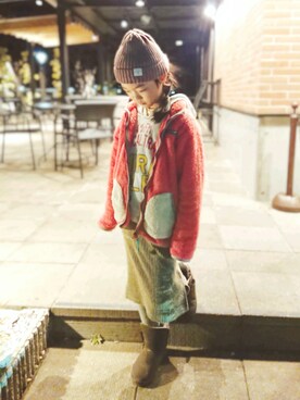 まーさん（キッズ・122cm）の冬コーディネート