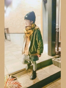 まーさん（キッズ・125cm）の冬コーディネート