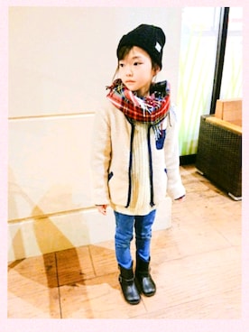 まーさん(キッズ・120cm)の冬コーディネート