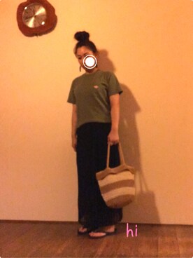 「Betula（ベチュラ）のアイテム」を使った、hichin3さん（レディース・161cm）の夏コーディネート