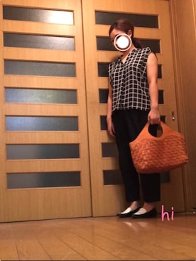 「robita（ロビタ）のアイテム」を使った、hichin3さん（レディース・161cm）の夏コーディネート