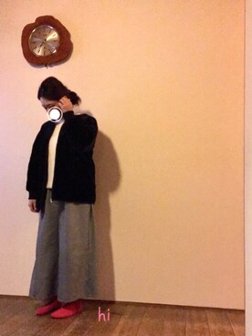 hichin3さん（レディース・161cm）の冬コーディネート