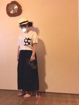 「Betula（ベチュラ）のアイテム」を使った、hichin3さん（レディース・161cm）の夏コーディネート