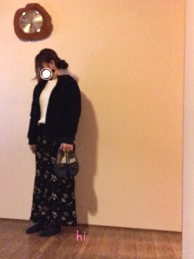 「2018マイベストコーデ」｜「アイテム（モカシン/デッキシューズ）」を使った、hichin3さん（レディース・161cm）の冬コーディネート