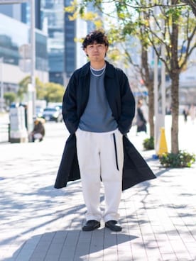 yuya kawamotoさん（メンズ・165cm）の冬コーディネート