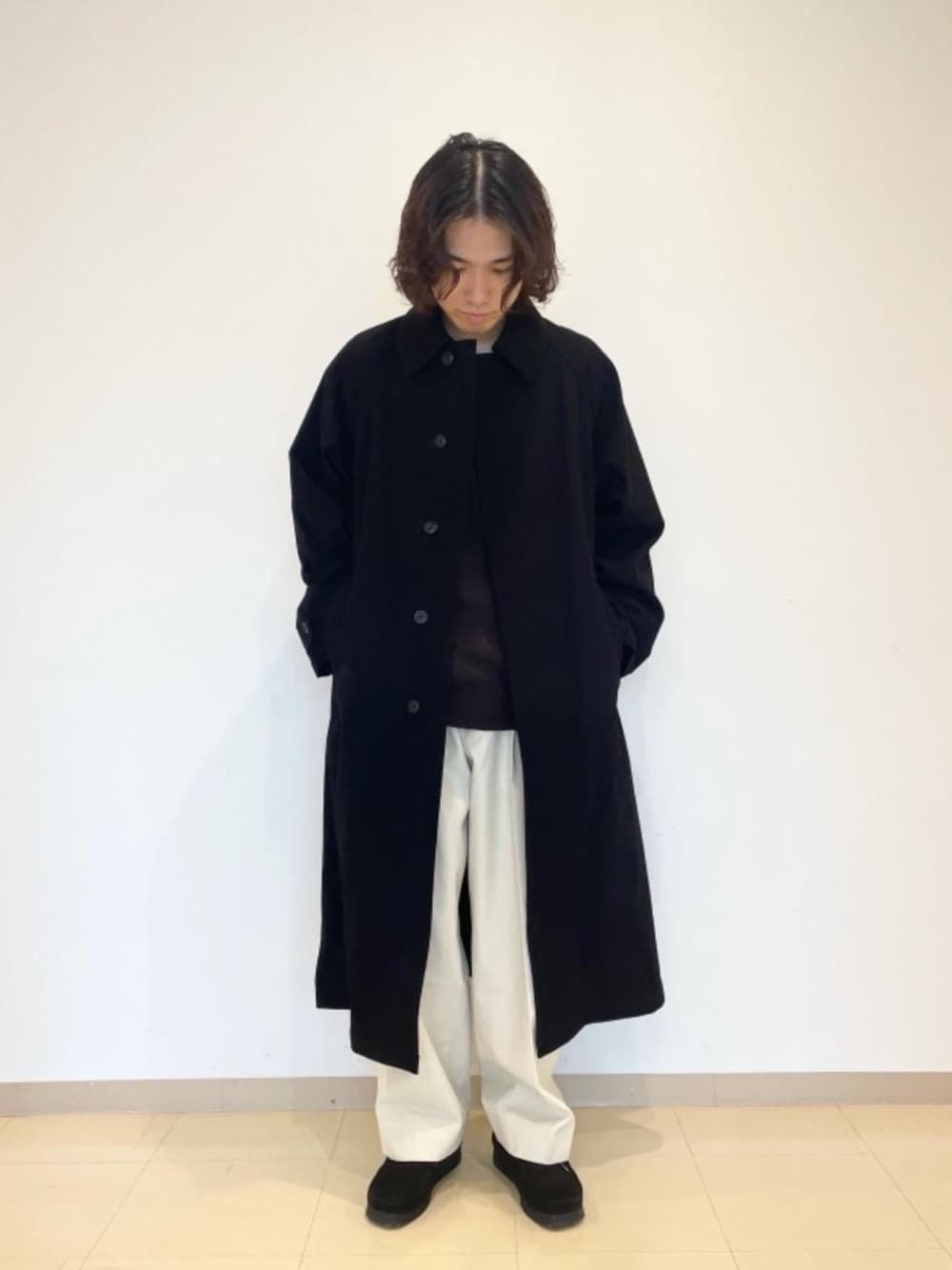 Steven Alan＞ BSH TWILL BALMACAAN COAT-BOLD/コートを使った