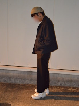 「CONVERSE TOKYO（コンバーストウキョウ）のアイテム（ジャケット/アウター）」を使った、miyachikaさん（メンズ・160cm）の冬コーディネート